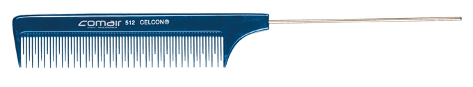 Comair Profi Line Toupeerkam 512 blauw 20,5cm