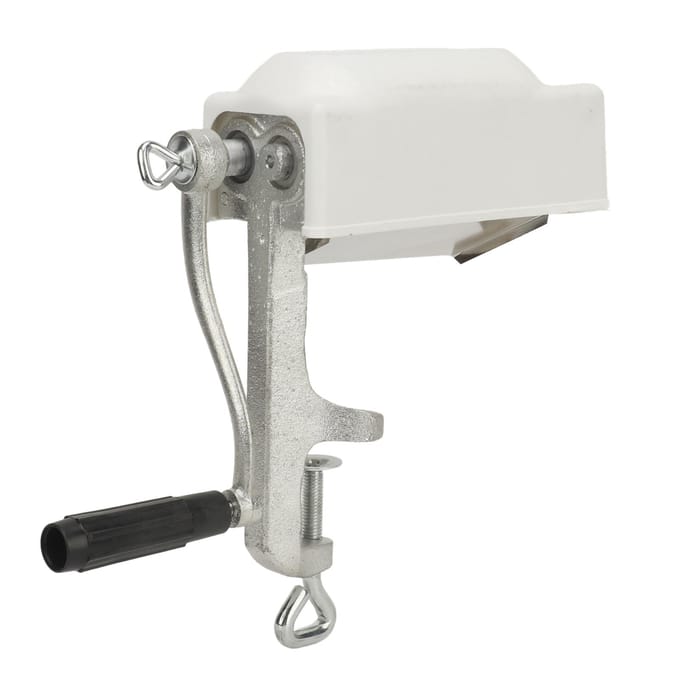 Attendrisseur de viande, cubeur, outil robuste pour aplatir les steaks, attendrisseur de viande, hachoir à viande white
