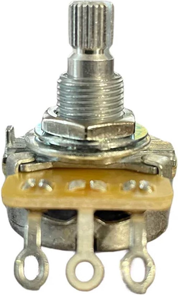 Allparts EP0086L00 CTS 500K Audio Pot – Left Handed, Solid Shaft