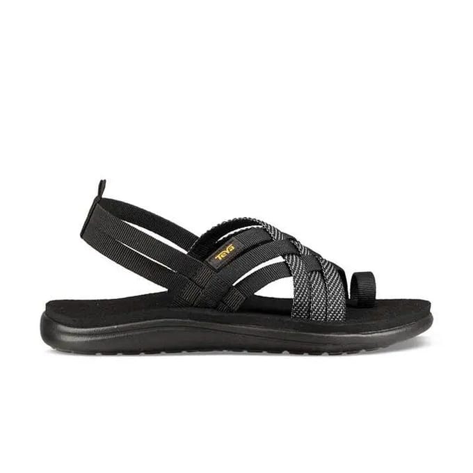 Teva W VOYA STRAPPY Dames Sandalen - HERA Zwart
