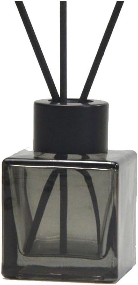 MTTproducts- Diffuser Glazen Fles 50ml - Lege Diffusor Potten - Aromatherapie Container - DIY Vervangset - 2 Stuks - Stevig en Herbruikbaar - Aromatherapiefles
