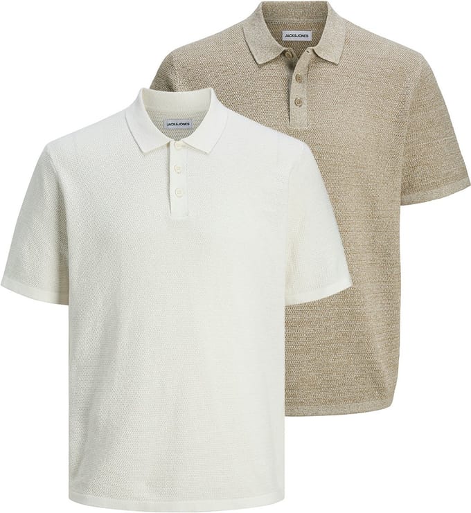 Jack & Jones Heren poloshirt 2 pack George