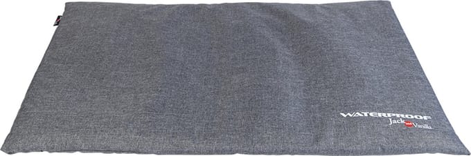 Jack And Vanilla Waterproof benchmat - Benchkussen - Hondenkussen - Lichtgrijs - 58 × 40 cm - S