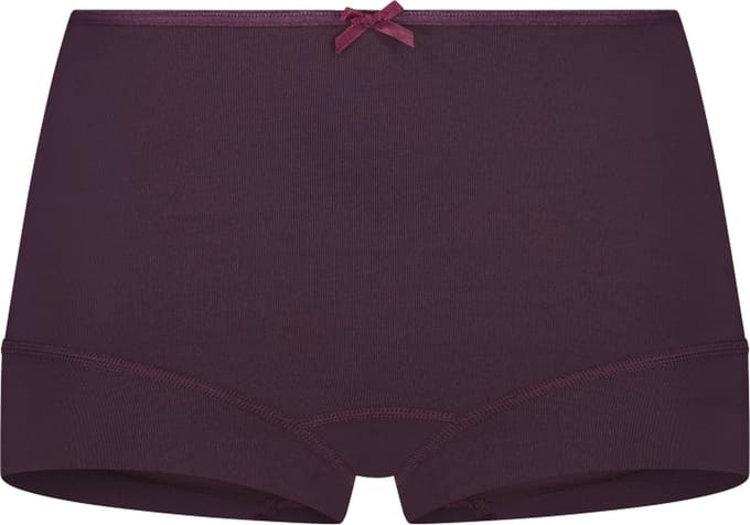 RJ Pure Color Dames Short Aubergine S