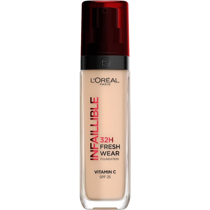 L’Oréal Paris Infaillible 32HR Fresh Wear Foundation - 132 - Langhoudende Foundation met SPF 25 en Vitamine C - 30ML