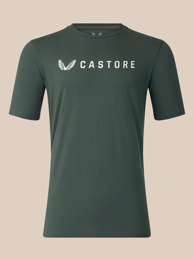 Heren Adapt Grafisch T-shirt - Donkergroen