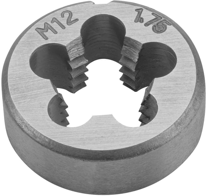 Topex - Narzynka - M12 - Staal - DIN 233