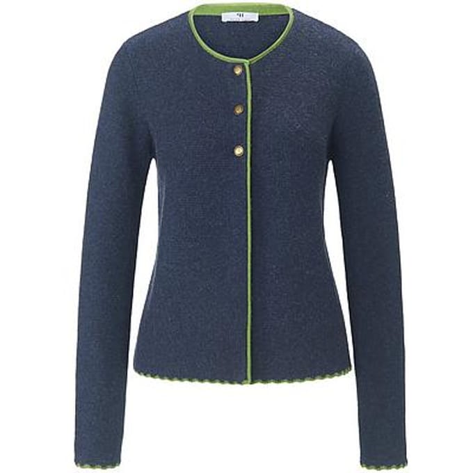 Vest lange mouwen Van Peter Hahn blauw