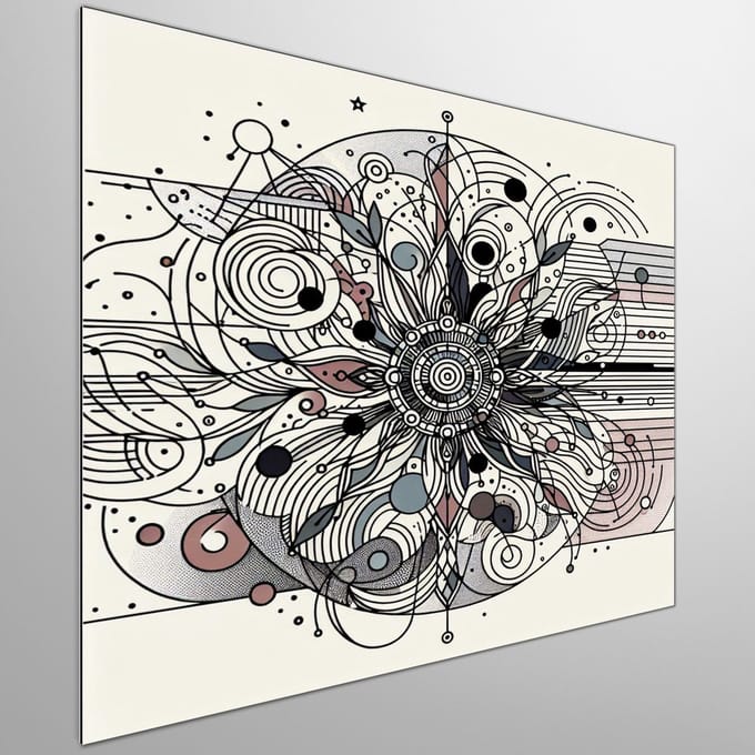 Kunstprint | Wanddecoratie | Dibond | 60 × 60 cm