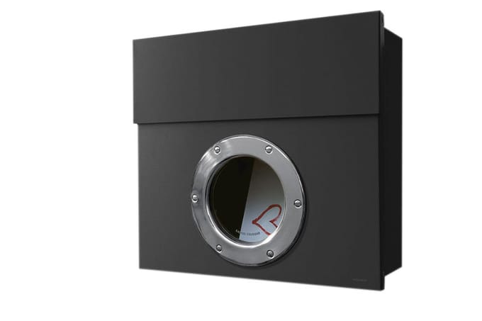 Radius - Letterman brievenbus 1 - zwart