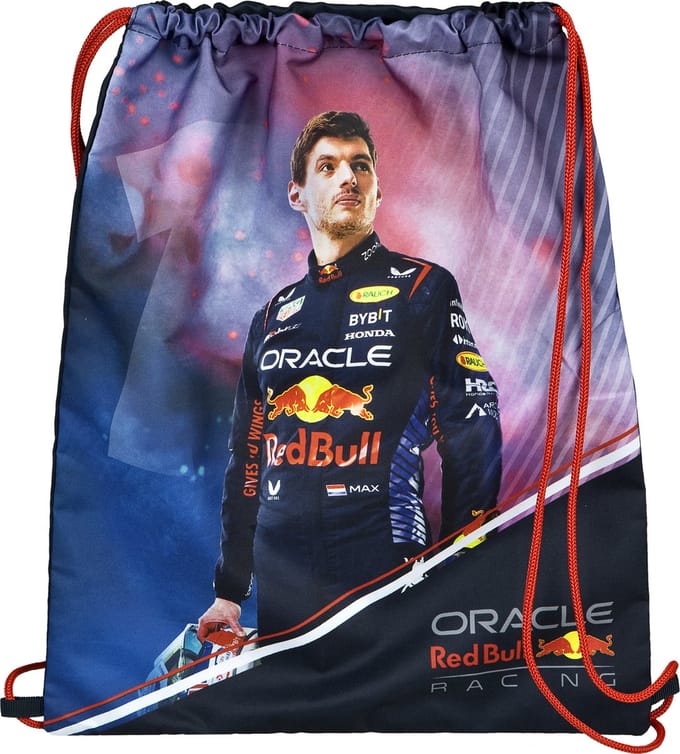 Jongens Gymtasje Max Verstappen - Multicolor - Nylon - Katoen