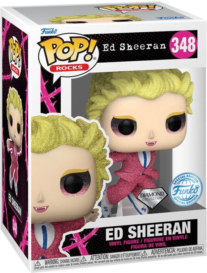 Funko Pop! Ed Sheeran Diamond Special Edition - #348