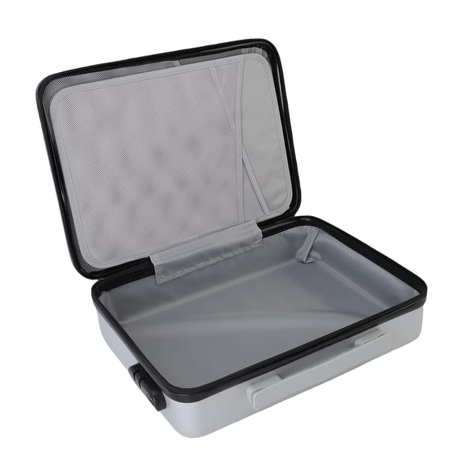 Boîte à documents à compartiments multiples, ignifuge, étanche, antichoc, étui rigide pour documents avec serrure à combinaison pour l'argent gray
