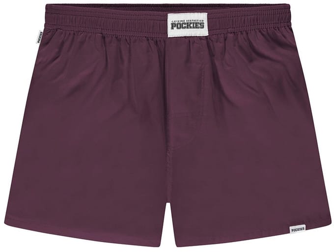 Pockies heren wijde boxershort um paars