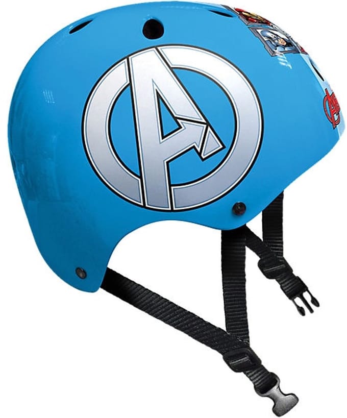 Marvel Skatehelm Avengers Blauw Maat 54/60 Cm