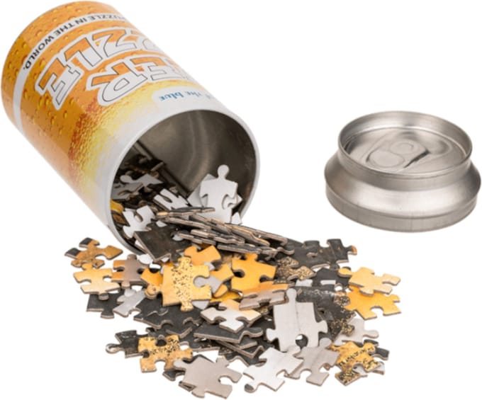 Puzzel - Bier - In bierblikje - 102st.