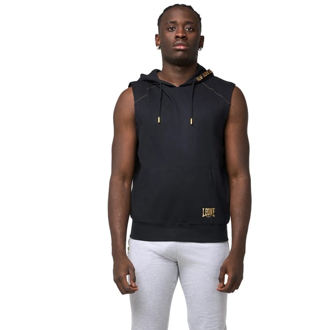 Mouwloze hoodie Leone New Gold