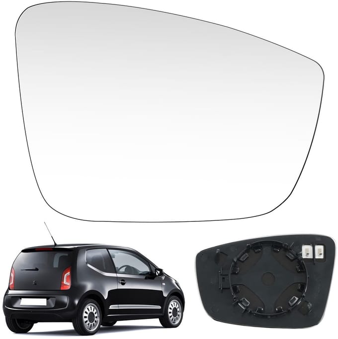 Rechts Verwarmd met Dragerplaat voor UP Mii (KF1) Citigo 2011-2016