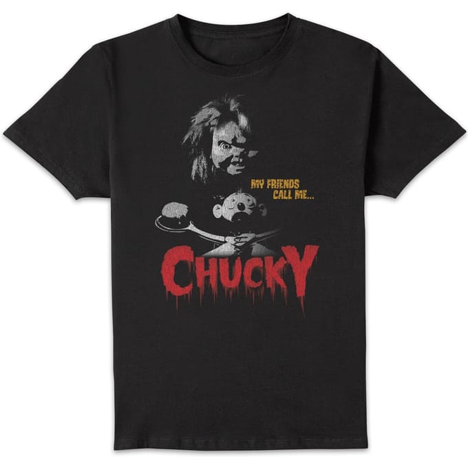 Chucky My Friends Call Me Chucky T-shirt - Zwart - M