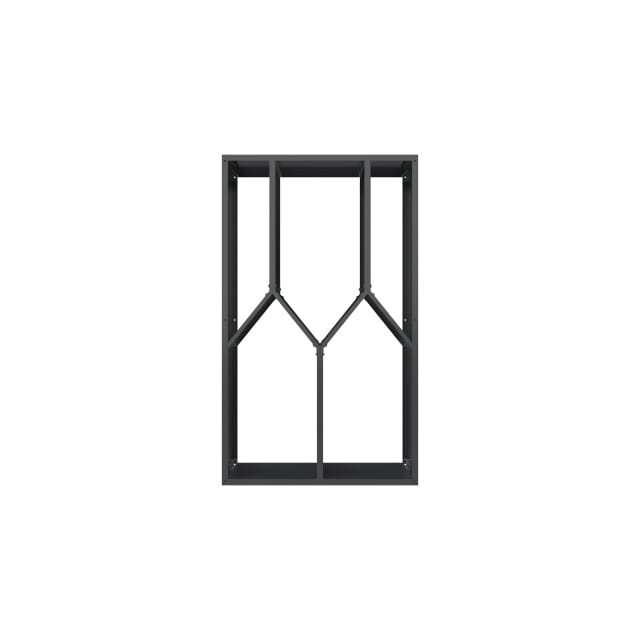 Westmann Castra B - Houtopslag Houtrek 95x50x160 cm - Antraciet