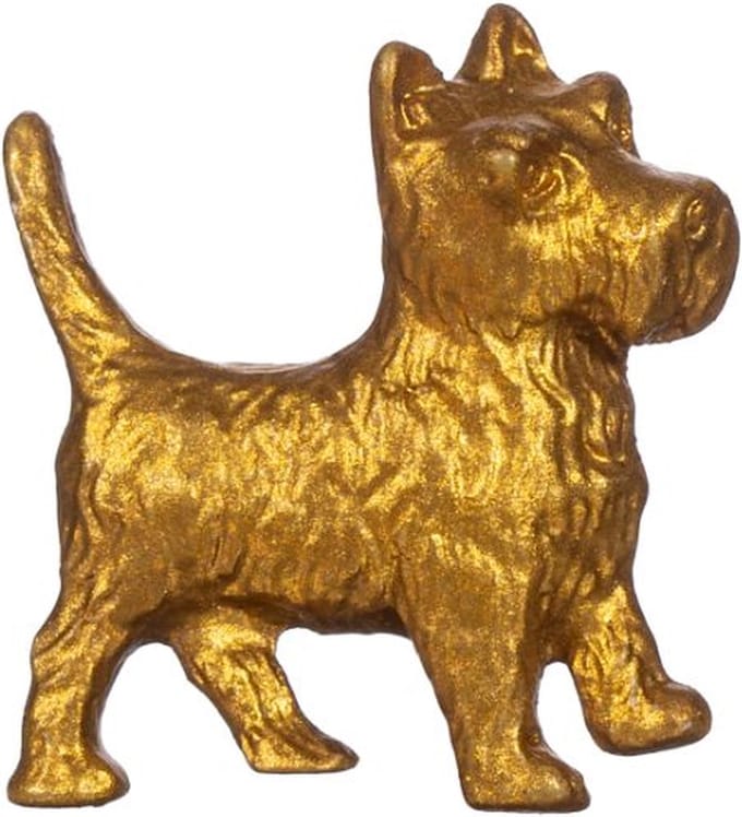 Gouden Terriër ladeknop - Sass & Belle