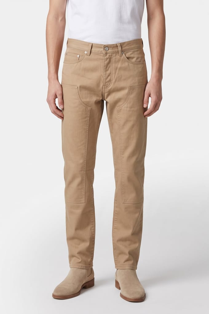 IRO Paris Gaye Trouser Camel Taglia: W32 | Pantaloni chino Outlet | Uomo | Marrone