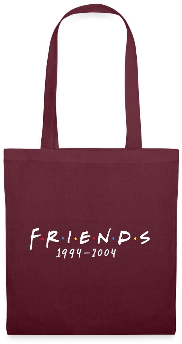 Friends Logo 1994-2004 Tas Van Stof Schoudertas