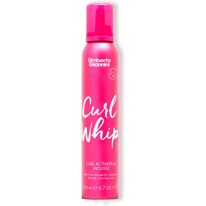 Umberto Giannini Krulstyling Curl Whip Activating Mousse Schuimmiddel Unisex 200 ml