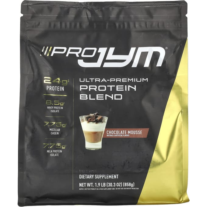 JYM Supplement Science, Pro JYM, Mélange de Protéines Ultra Premium, Mousse au Chocolat, 1,9 lb (858 g)