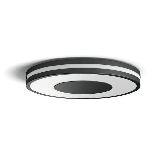 Philips Hue Being plafondlamp - warm tot koelwit licht - zwart - 1 dimmer switch