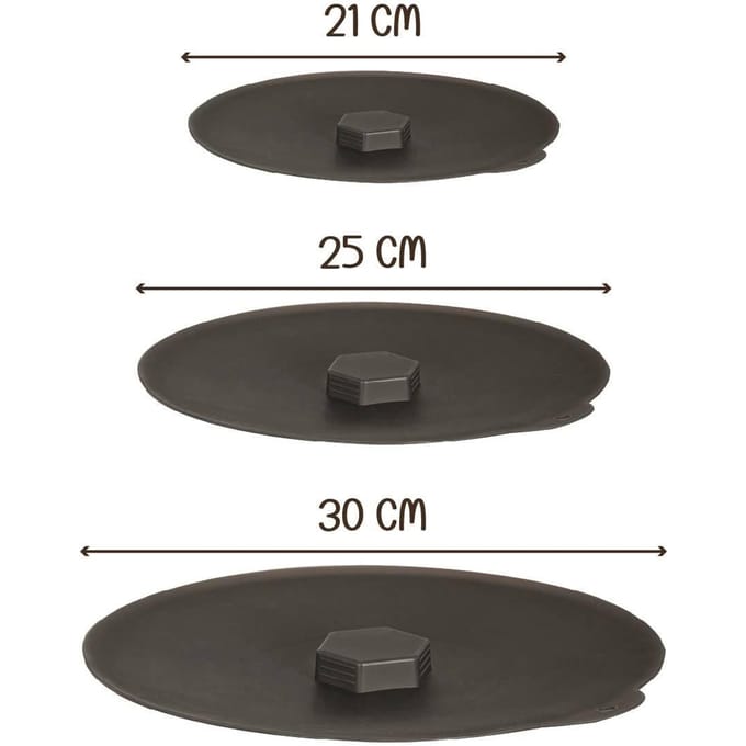 Set van 3 universele deksels Terrance | Hermia