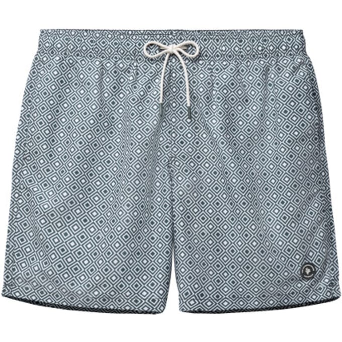 Shiwi Heren Zwemshort MIKE 7" Print Groen - Maat L