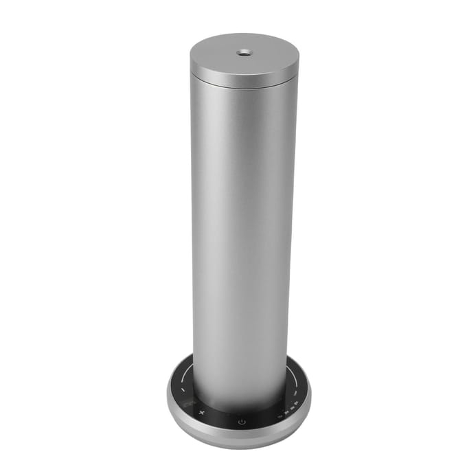 Aroma Diffuser 120ml Bluetooth Eenvoudig te Bedienen Antislip Aluminium 4.5W Cilindervormig Geur Lucht gray