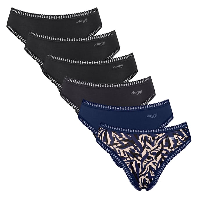Sloggi Slip GO Crush High leg C6P Set van 6