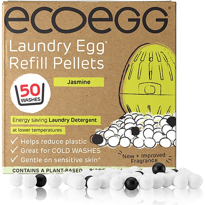 Eco Egg Laundry Egg Refill Pellets Jasmine - Voor alle kleuren was 1ST