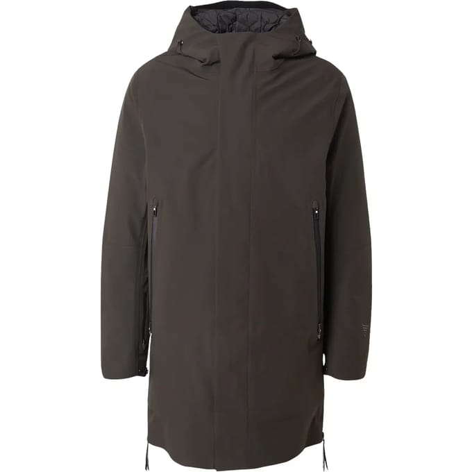 3-in-1 lange parka met afneembare binnenvoering Krakatau Planck
