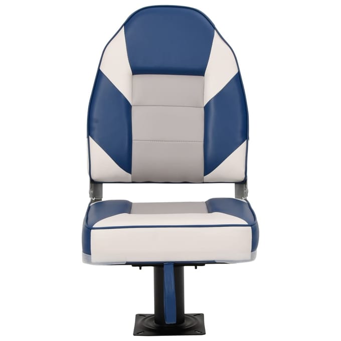 vidaXL - 2-delige - Bootstoelenset - met - hoge - rugleuning - inklapbaar
