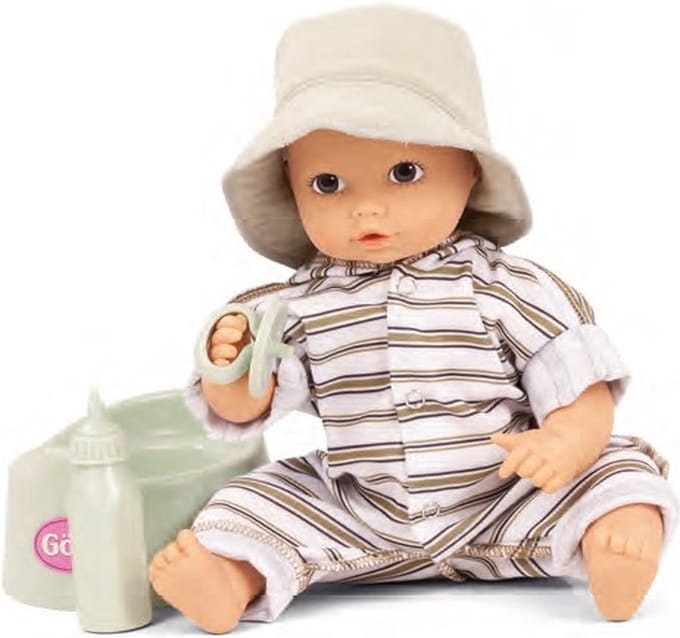 Götz Babypop Aquini Meisje Strepen 30 cm
