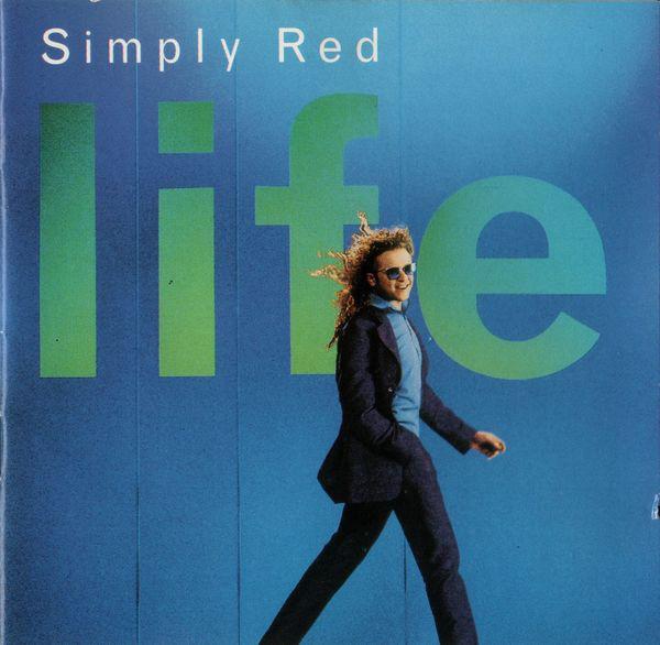 CD SIMPLY RED - Life CD12069 EastWest 1995 Canada Pop Gebruikt