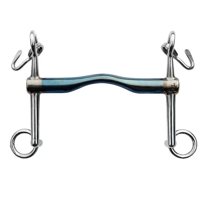 Hoofdstel bit voor paarden Trust Sweet Iron Baby Weymouth Fixed Low Port