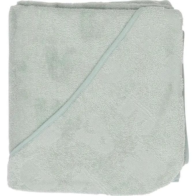 Baby handdoek FreeON by Bubaba Green Alphabet