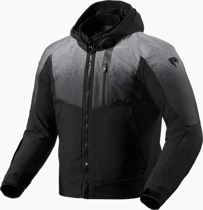 REV'IT! Epsilon Jack H2O Zwart Grijs - Maat L - Jas