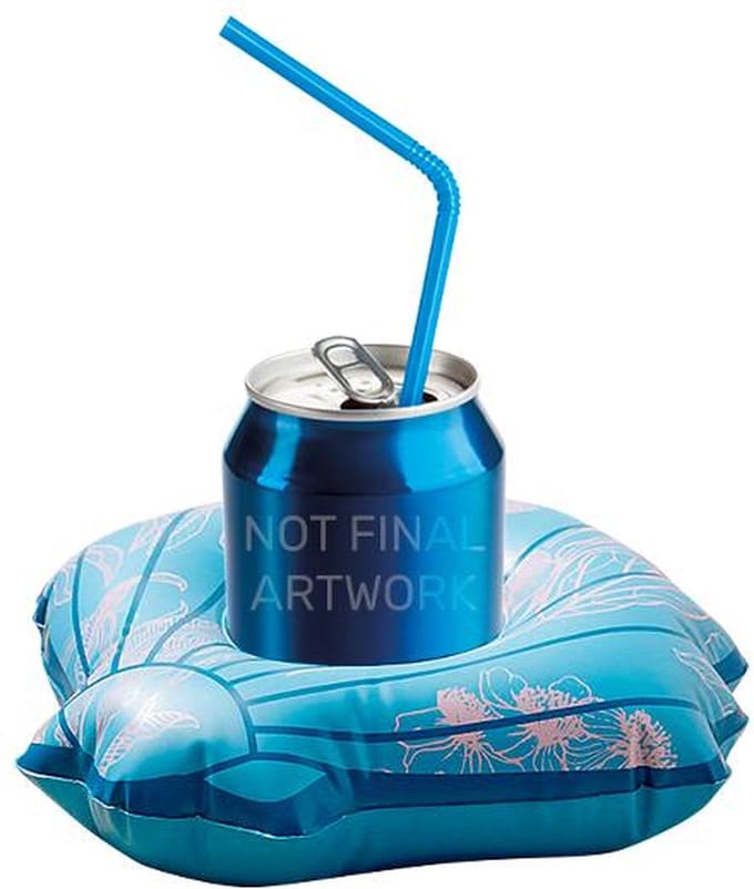 Folat - Opblaasbare drankenhouder schelp