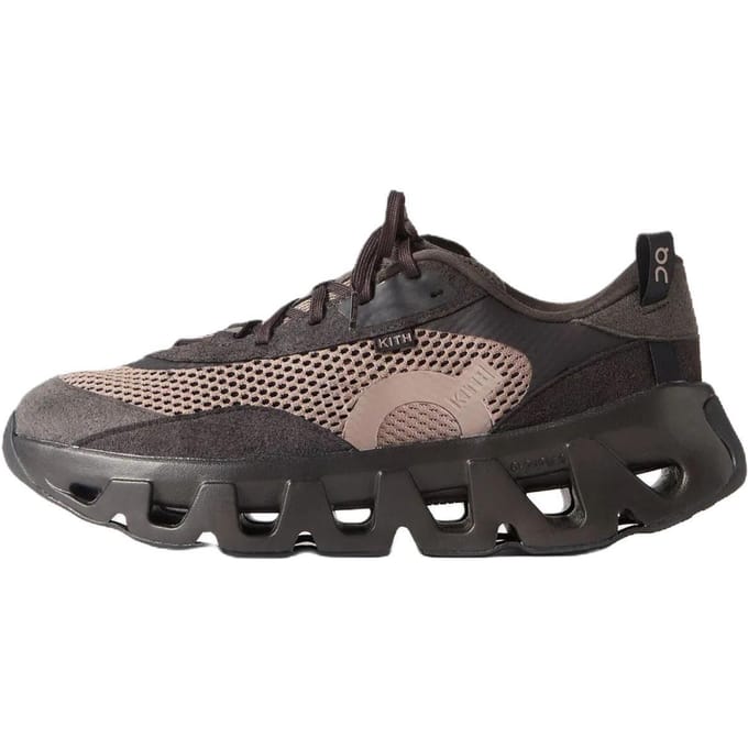 Kith x ON K-Tech 2 Thorn Ganache Dames Sneakers Bruin 3WG11024969 37 gray