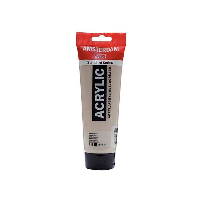 Acrylverf - 718 Warmgrijs - Amsterdam - 250 ml