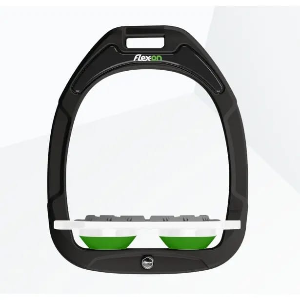 Plat Grip Zwart/Wit/Groen Flex-On Green Composite