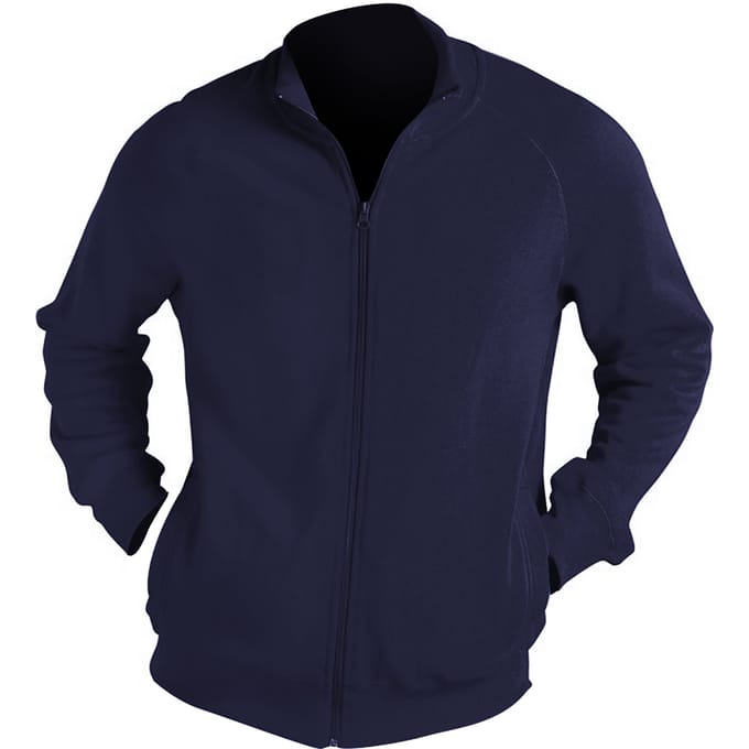 SOLS Heren Sundae Full Zip Sweat Jacket (Marine)