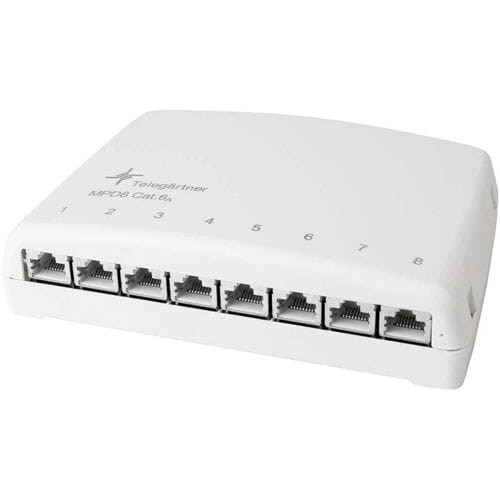 Telegärtner 100006984 Verdeler CAT 6A Wit