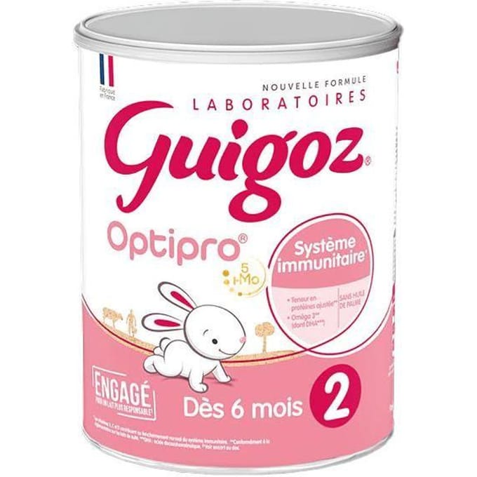 Guigoz Optipro Lait 2ème Age +6m 780g
