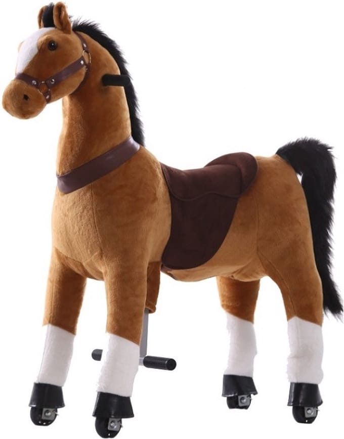 Kids-Horse Rijdend Speelgoed Paard - Melchoir TB-2007M - Bruin